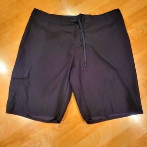 Hang Ten Black Men's Swim Trunks Size 36